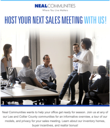 Host Your Next Sales Meeting with Us