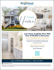 Final Home in Old Seabrook Village