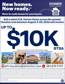 Up to $10K BTSA across Houston