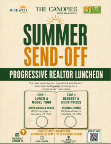 ☀️ Lunch, Dessert & Raffle! Summer Send-Off in The Canopies | 8/27