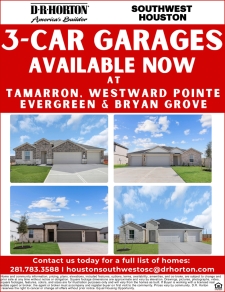 3 Car Garages Available Now!