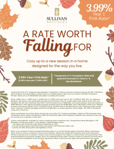 3.99% 1 Year FHA Rate