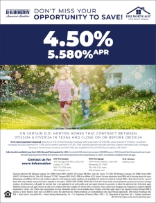 4.50% Special Interest Rate! Learn More.