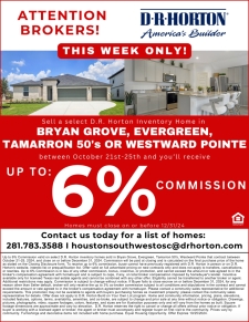 6% Commission on Select Inventory Sold This Week!