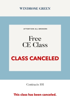 CANCELED: Contracts 101 in Windrose Green