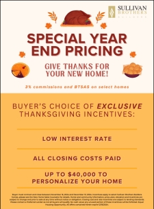 Don't Miss Special Year End Pricing!