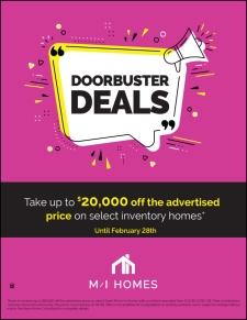 Doorbuster Deals! Up to $20,000 off Advertised Prices!