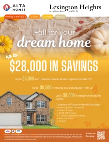 Fall in Love with Up to $28,000 in Savings!