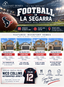 Kick Off And Tailgate In La Segarra With Tricoast Homes!