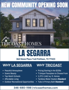 New Community Near Katy, La Segarra - Coming Soon!