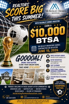 REALTORS®: Score a $10,000 BTSA This Summer!