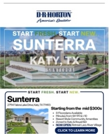 🥂🍾Start Fresh. Start New. In Sunterra!🍾🥂