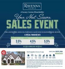 Your Next Season Sales Event - Starts Now!