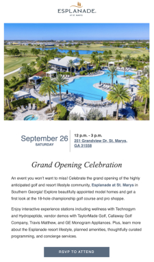 You're Invited: Discover Southern Georgia's New Golf & Resort Community