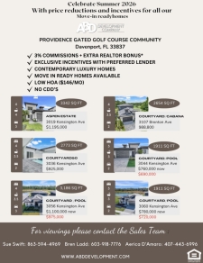 Summer Sale on Inventory to Include Incentives