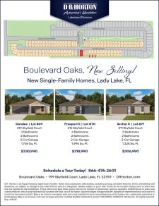 Boulevard Oaks, Now Selling!