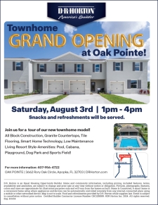 Oak Pointe Townhomes Grand Opening!