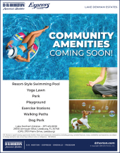 Community Amenities Coming Soon - Lake Denham Estates!