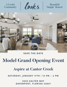 Model Grand Opening Event at Aspire at Canter Creek!