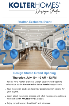 Cresswind at Lake Harris Design Studio Grand Opening!