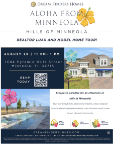 🌺 Aloha from Minneola! You&rsquo;re Invited to Our Realtor Luau