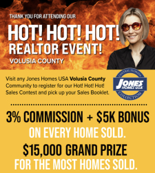 $5K Bonus on EVERY Home Sold in Volusia County!