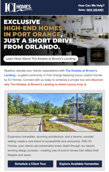 Bring Your Luxury Buyers to The Estates at Brown’s Landing