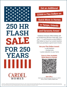 Celebrate 250 Years with an Extra $2,500 in Flex Dollars