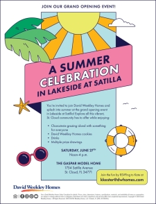 Join Us For a Summer Celebration in Lakeside at Satilla!