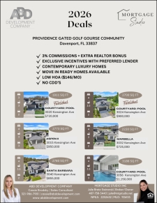 Kick off the year for New Buyers. Curated selection of move-in ready luxury homes!