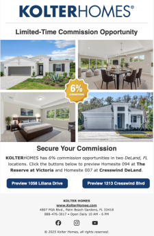 Limited-Time 6% Commission Opportunity in Deland, FL!