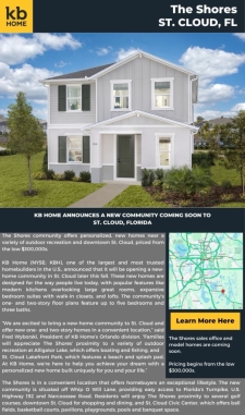 New Community Coming Soon to St. Cloud, FL