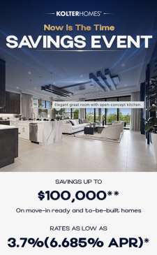 Now Is The Time Savings Event!