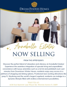 Now Selling at Annabelle Estates