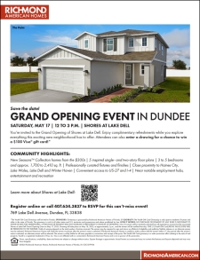 Shores at Lake Dell Grand Opening Event!