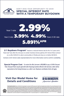 Special Interest Rates-Limited Time Opportunity!