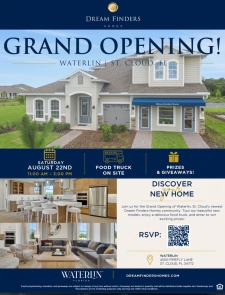 You're Invited! Waterlin Grand Opening Celebration