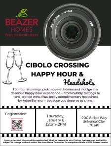 Headshots & Happy Hour in Cibolo Crossing
