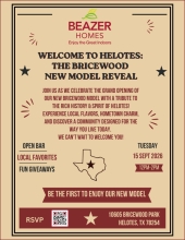 New Model Reveal at Bricewood