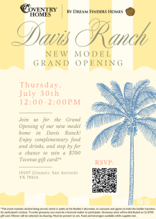 Davis Ranch Model Home Grand Opening