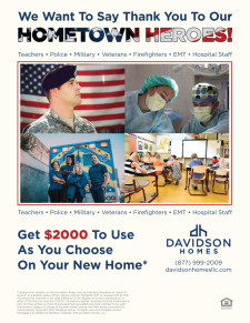 $2,000 for Hometown Heroes
