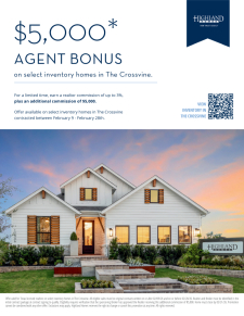 $5K Bonus in The Crossvine