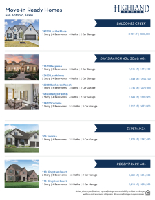 April Move-in Ready Homes!