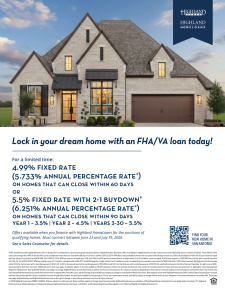Don't Miss These Great Rates on FHA/VA Loans!