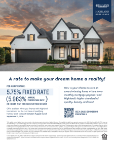 Inventory Rate Promotion - Conventional