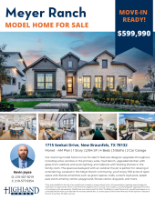 Model Home for Sale in Meyer Ranch