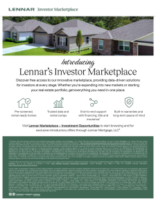 Investor Marketplace