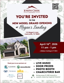 🎉 Are you coming to the model home opening everyone&rsquo;s talking about?