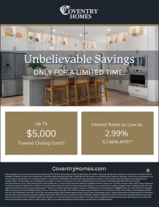 2.99% Interest Rates - For a Limited Time!
