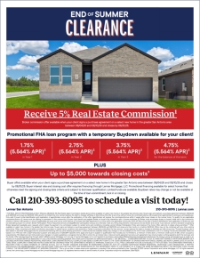 5% Commission during Summer Clearance Sales Event!